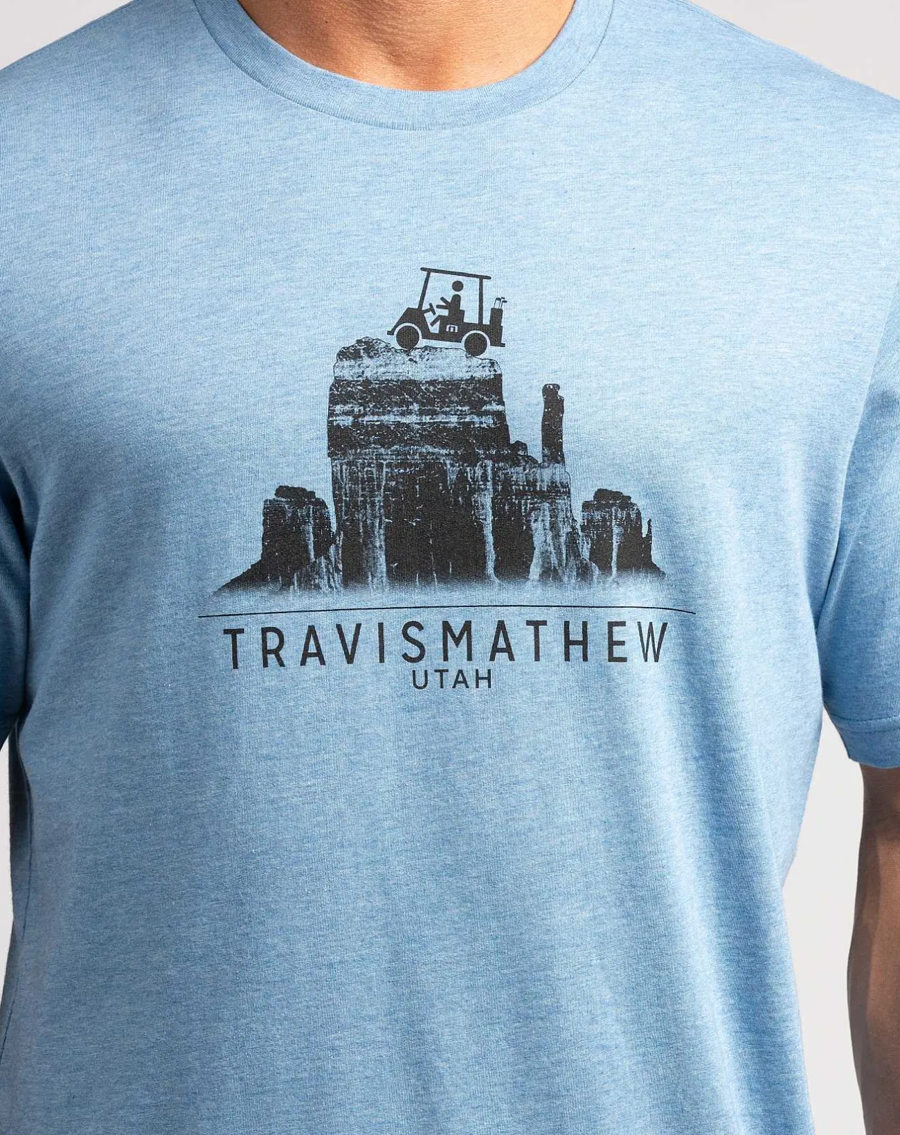 TravisMathew Tees>Across The Plateau Tee