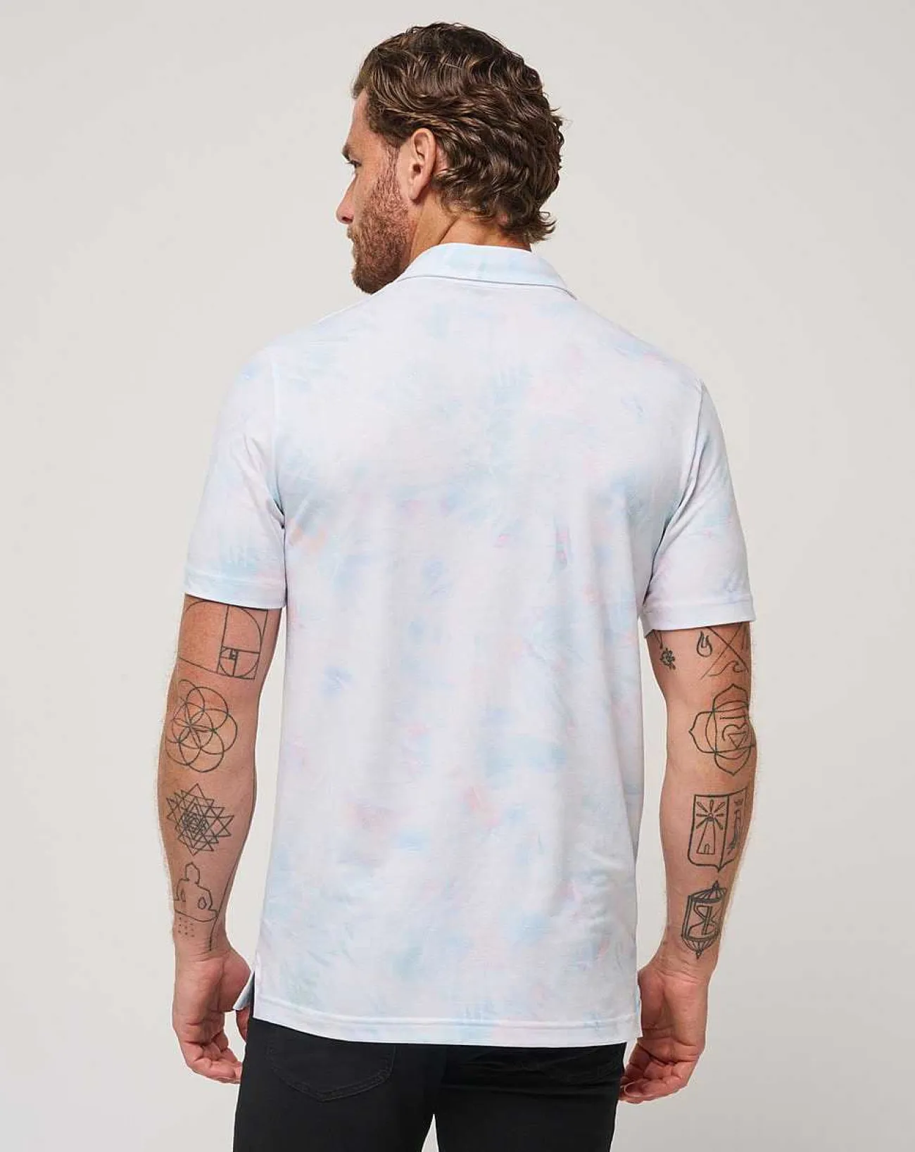 TravisMathew Polos>All Tied Up Polo