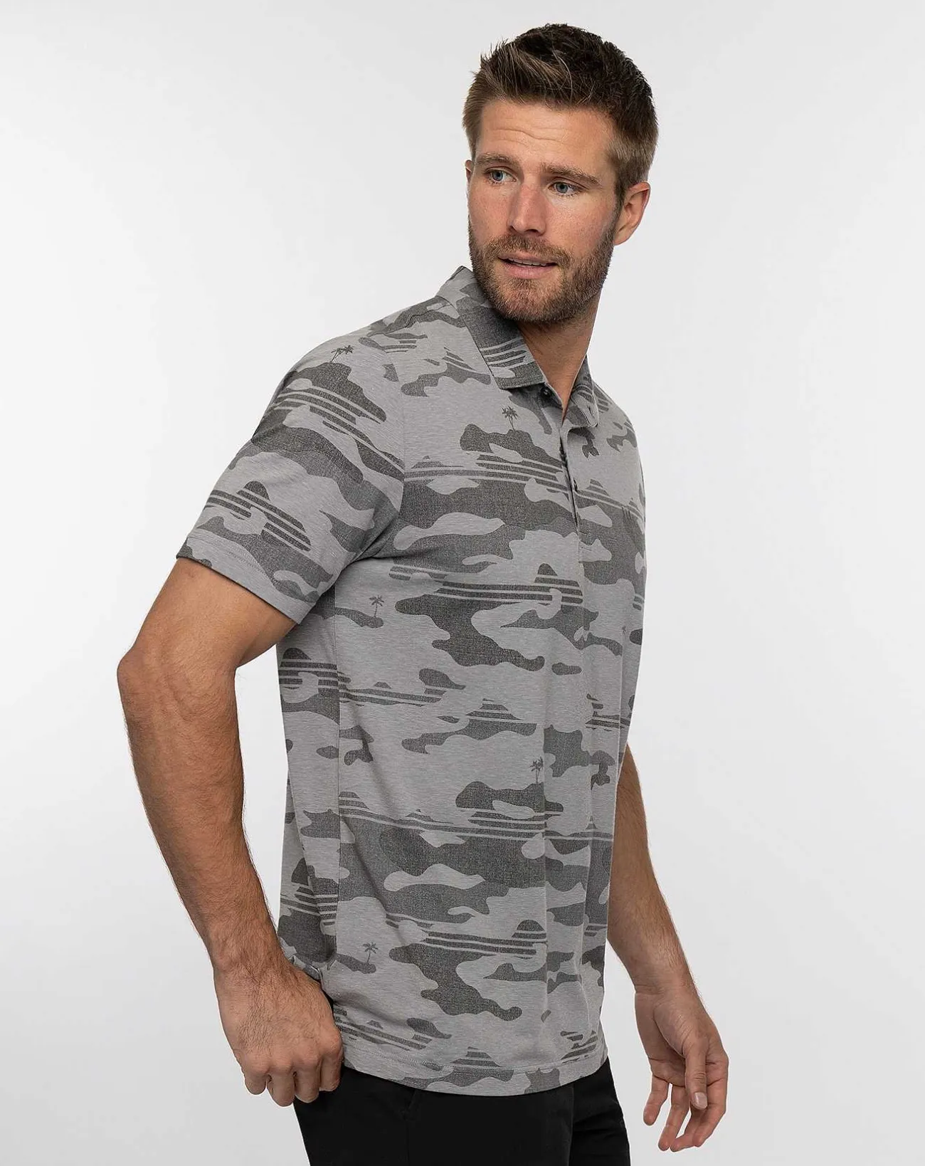 TravisMathew Polos>Beachside Stealth Polo
