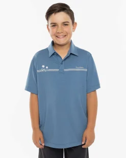 TravisMathew Youth Tops>Bright Sun Youth Polo