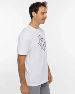 TravisMathew Tees>Bucking Bull Tee