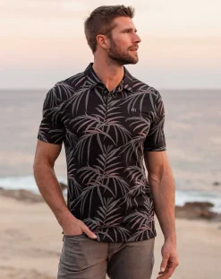 TravisMathew Polos>Buzz Words Polo