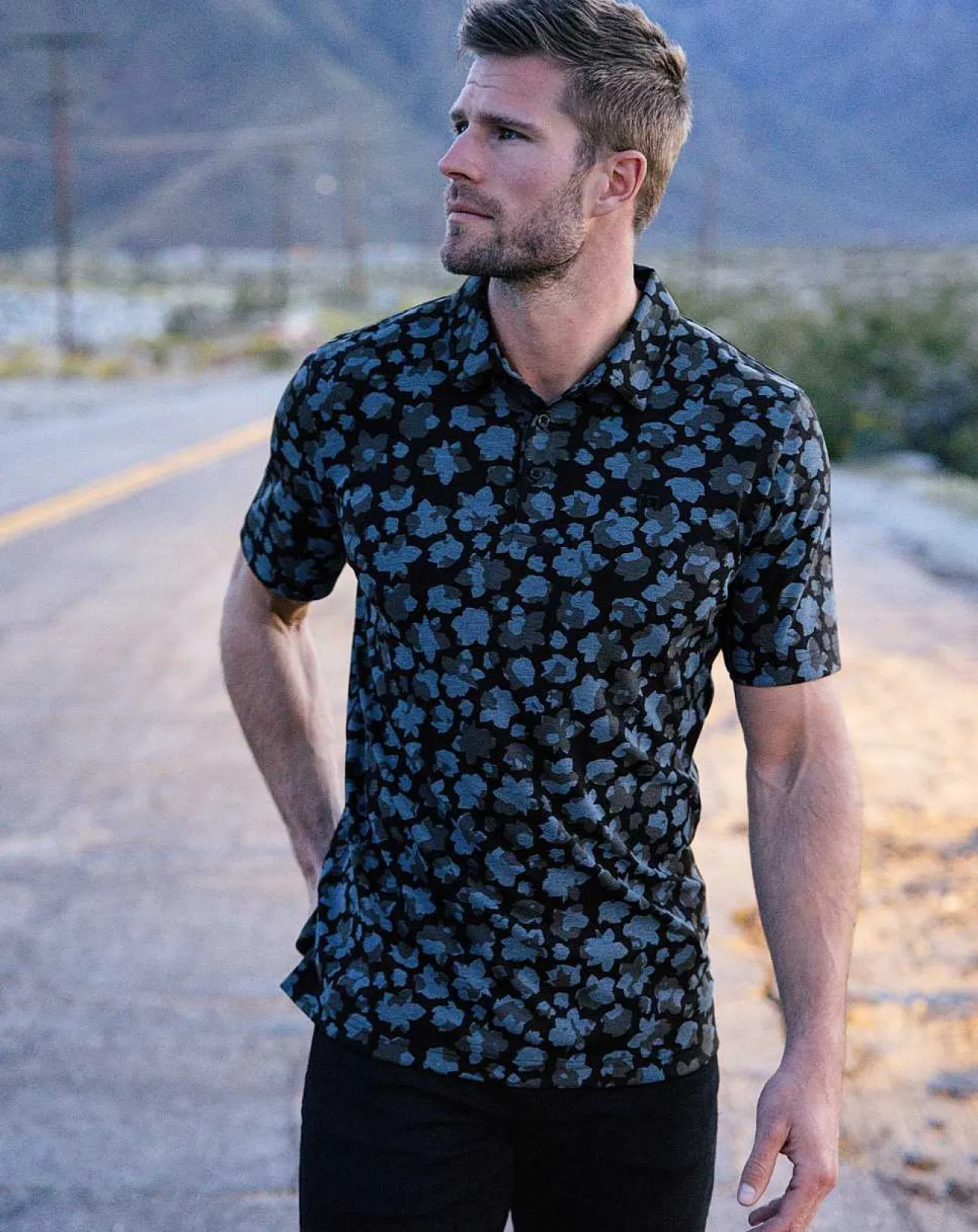 TravisMathew Polos>By The Wharf Polo