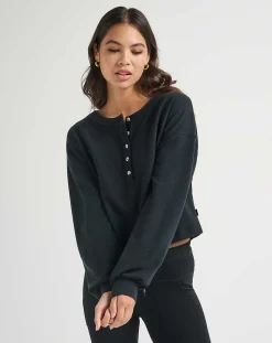TravisMathew Shirts & Tops>Casual Acquaintance Waffle Top