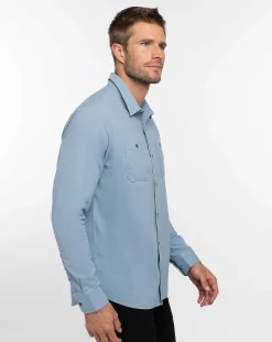 TravisMathew Button-Ups>Cloud Flannel Button-Up