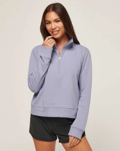 TravisMathew Hoodies & Pullovers>Cloud Fleece Half Zip