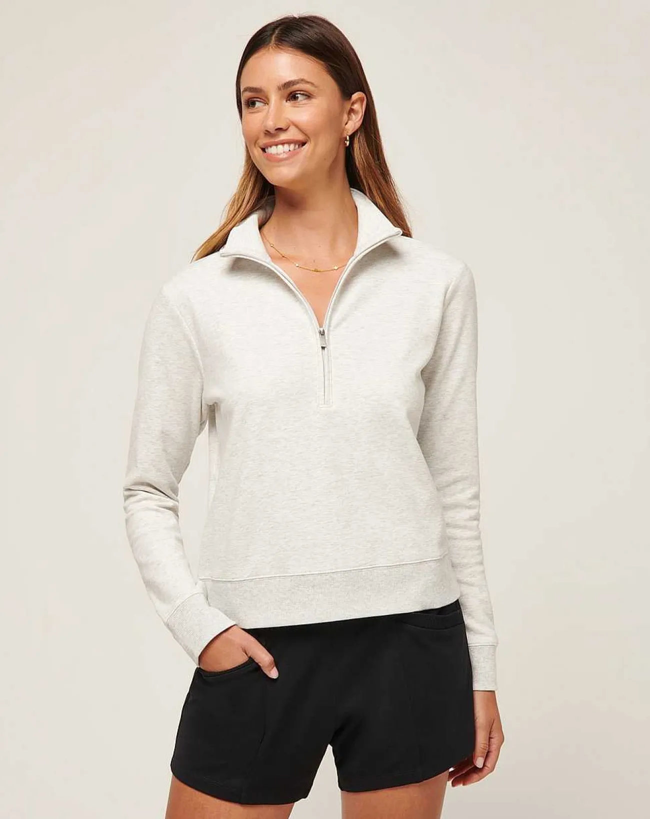 TravisMathew Hoodies & Pullovers>Cloud Fleece Half Zip