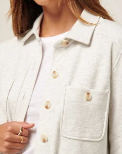 TravisMathew Shirts & Tops>Cloud Fleece Shacket