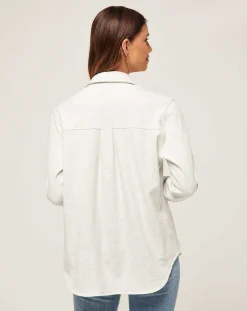 TravisMathew Shirts & Tops>Cloud Fleece Shacket