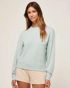 TravisMathew Hoodies & Pullovers>Cloud Terry Crew