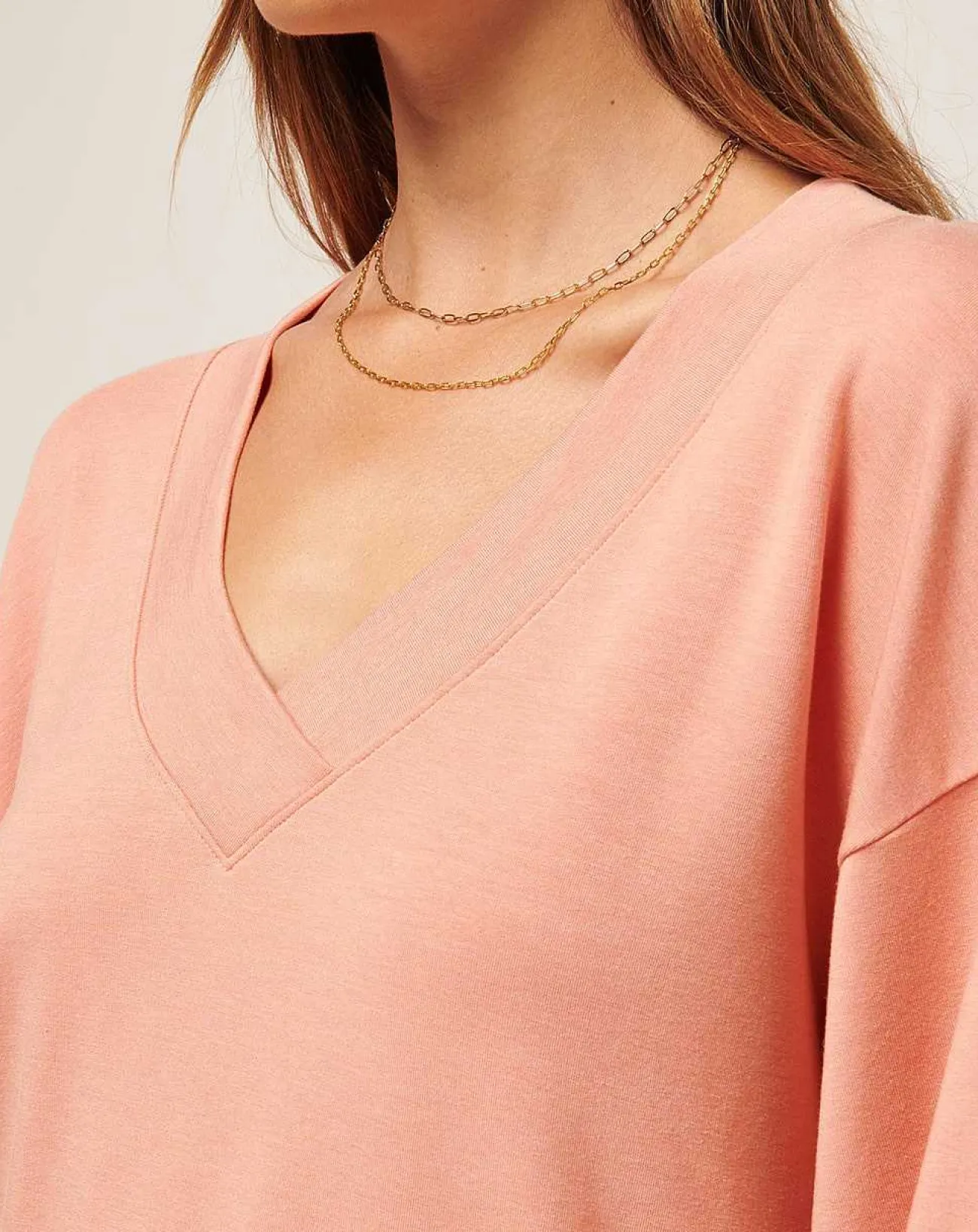 TravisMathew Shirts & Tops>Cloud Terry Vneck Top