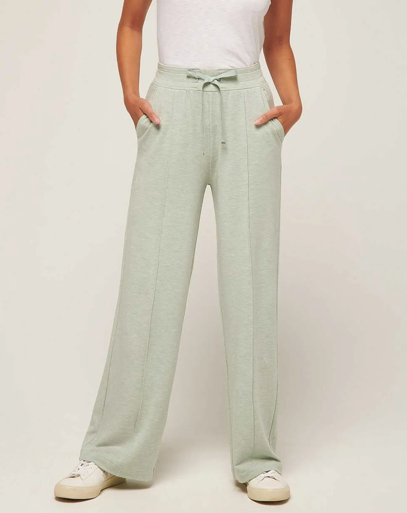 TravisMathew Pants>Connecting Flight Cloud Terry Wide Leg Pant