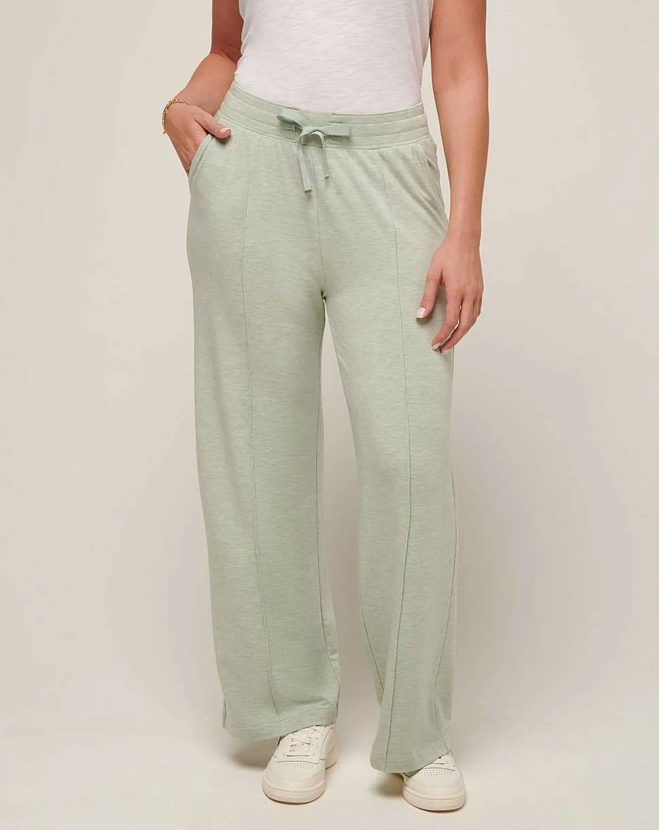 TravisMathew Pants>Connecting Flight Cloud Terry Wide Leg Pant
