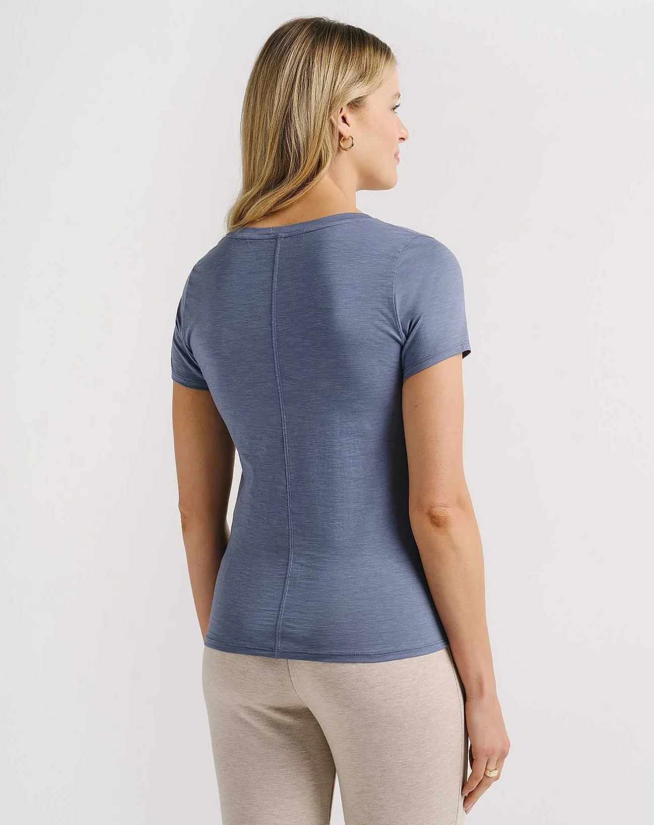 TravisMathew Tees>Day Or Night V-Neck Tee