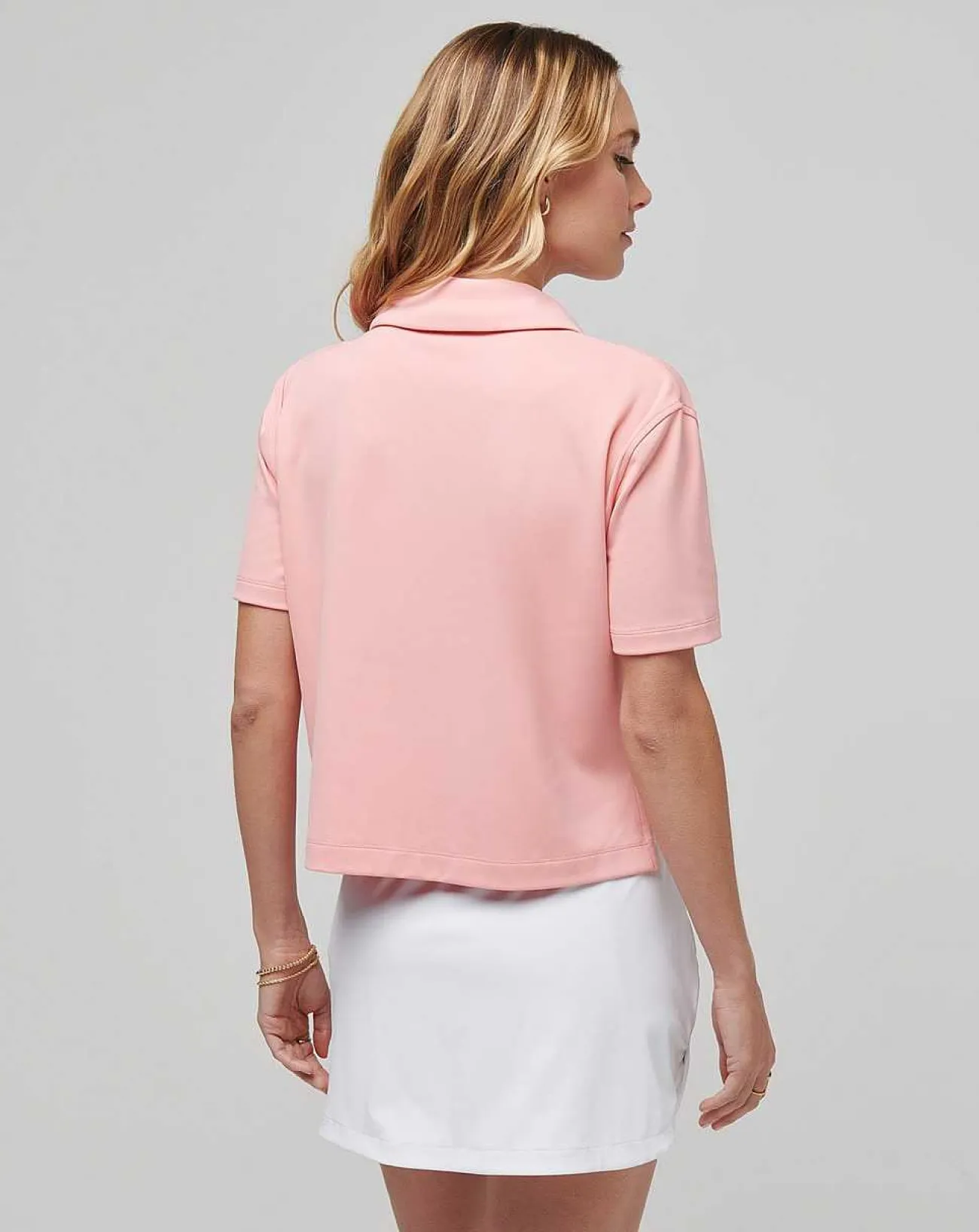 TravisMathew Polos>Deco District Moveknit Polo
