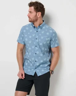 TravisMathew Polos>Dine & Drive Button-Up