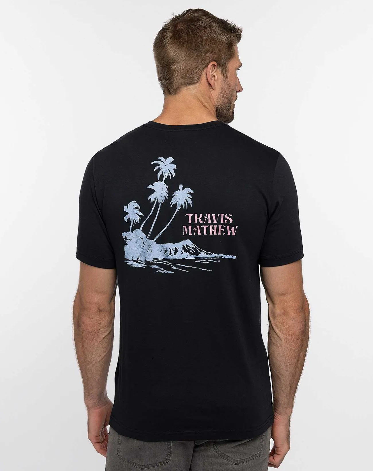 TravisMathew Tees>Dolphin Watch Tee