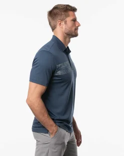 TravisMathew Polos>Drop Anchor Polo