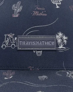 TravisMathew Snapbacks>Drop In The Ocean Snapback Hat