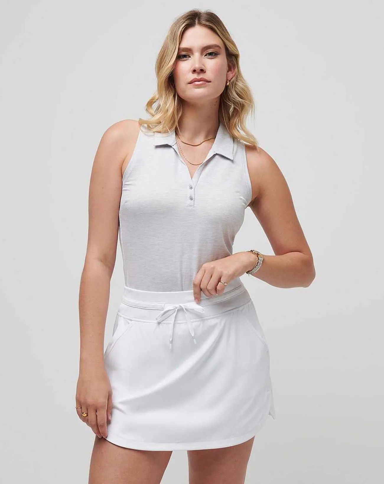 TravisMathew Polos>Featherweight Active Sleeveless Polo