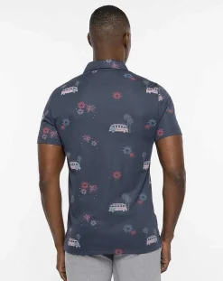 TravisMathew Polos>Firework Display Polo