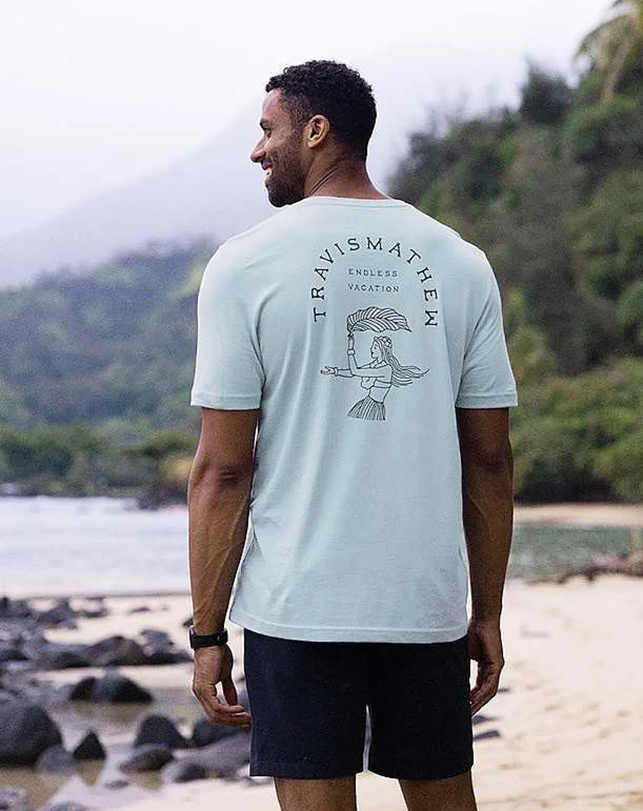 TravisMathew Tees>Forbidden Isle Tee