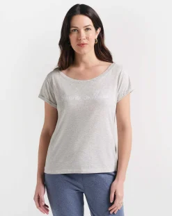 TravisMathew Tees>Girl Talk Tm Embroidered Tee