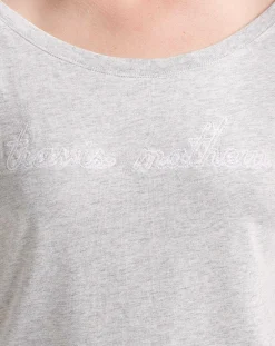 TravisMathew Tees>Girl Talk Tm Embroidered Tee