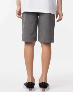 TravisMathew Youth Bottoms>Grey Morning Youth Short