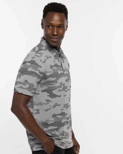TravisMathew Polos>Heater Camo Polo