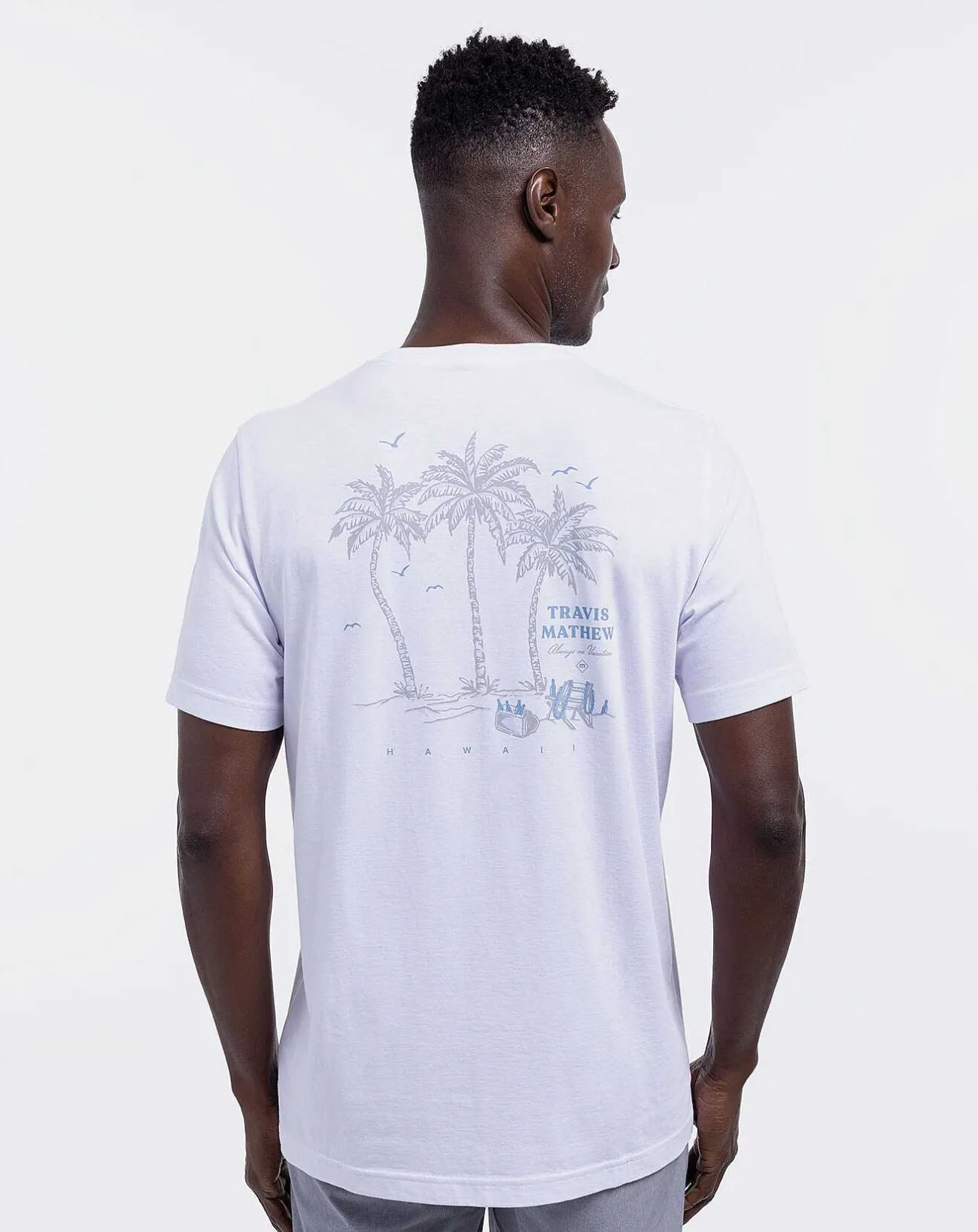 TravisMathew Tees>Hilltop Trail Tee