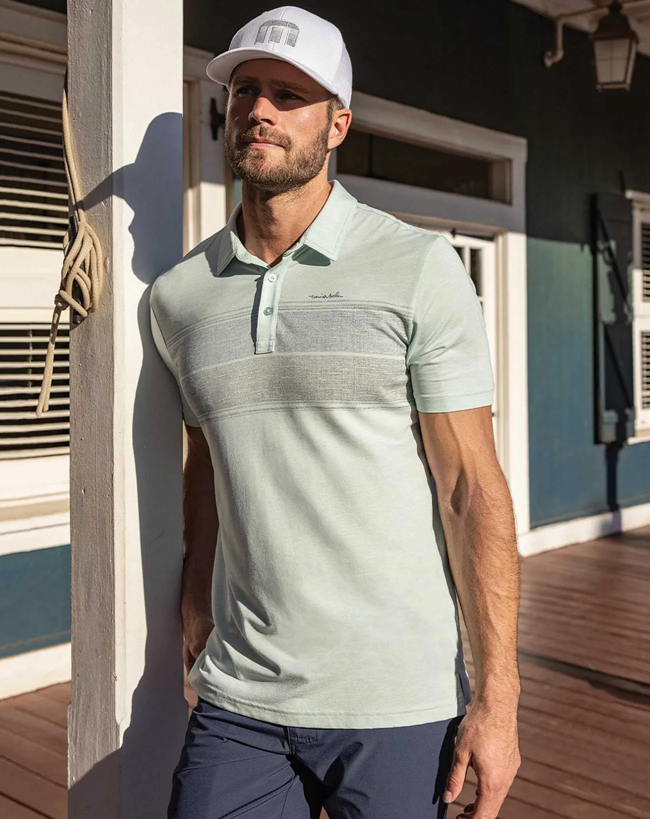 TravisMathew Polos>Infinite Wishes Polo