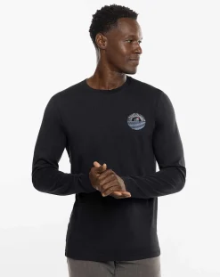 TravisMathew Tees>Kona Coffee Long Sleeve Tee