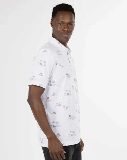 TravisMathew Polos>Lake Break Polo