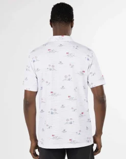 TravisMathew Polos>Lake Break Polo