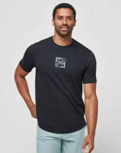 TravisMathew Tees>Living Aloha Tee