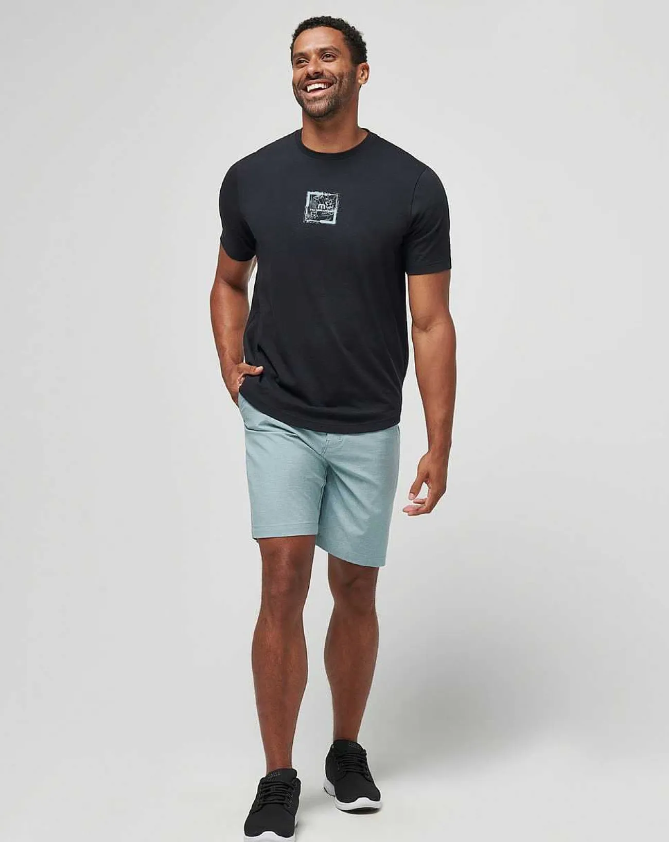 TravisMathew Tees>Living Aloha Tee