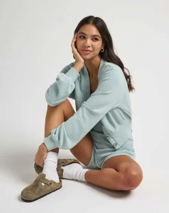 TravisMathew Shirts & Tops>Magens Bay Wide Rib Top