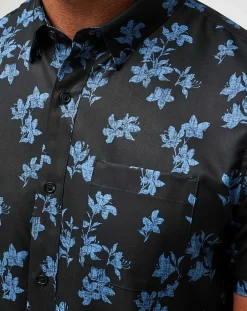TravisMathew Button-Ups>Mist On The Lake Button-Up