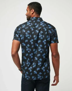 TravisMathew Button-Ups>Mist On The Lake Button-Up