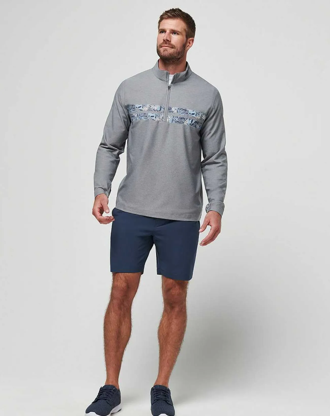 TravisMathew Quarter Zips>Move Mountains Quarter Zip
