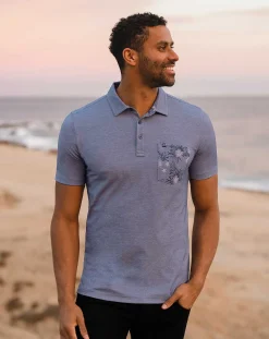 TravisMathew Polos>No Maps Polo