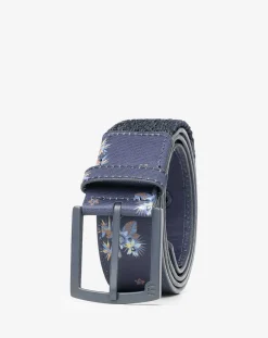 TravisMathew Belts>Ocean Flare Canvas Stretch Belt