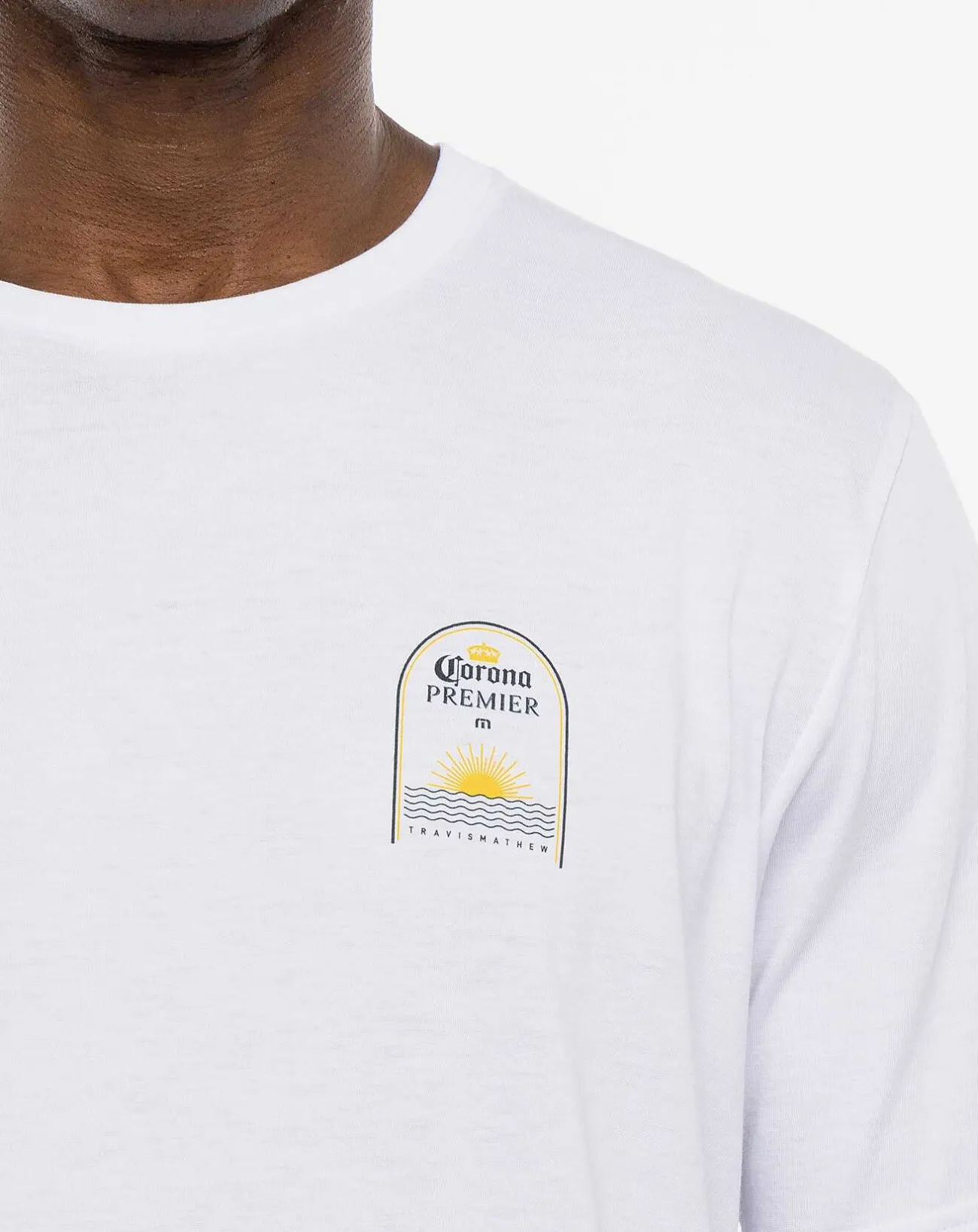 TravisMathew Tees>On A Beach Tee