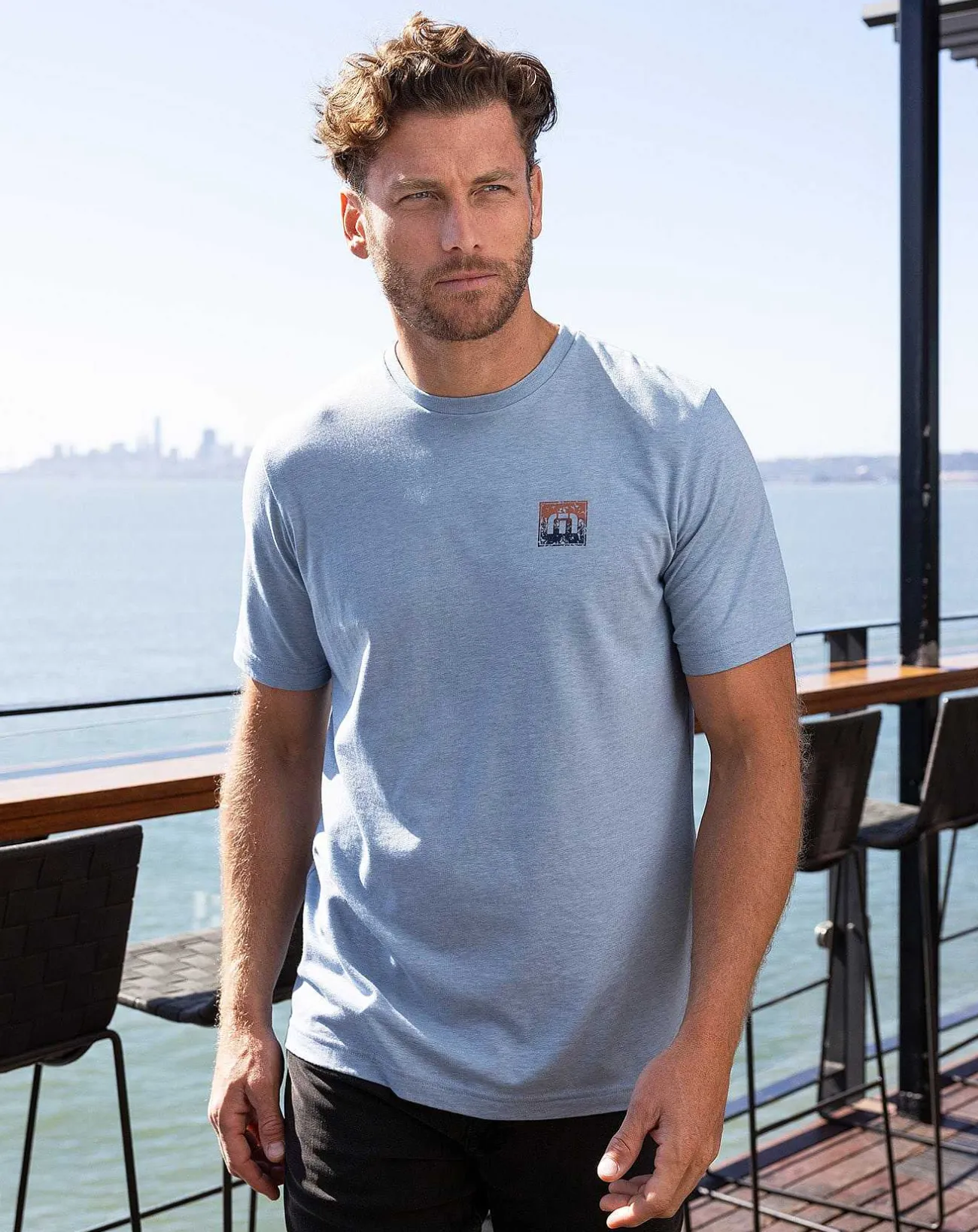 TravisMathew Tees>Personal Letter Tee