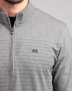 TravisMathew Quarter Zips>Quarterback Sneak Quarter Zip