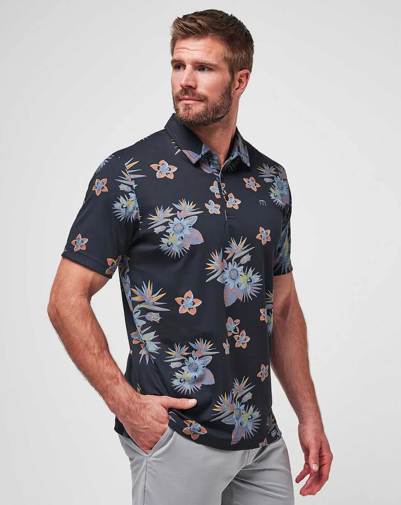 TravisMathew Polos>Secluded Island Polo