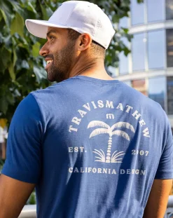TravisMathew Tees>Shock And Awe Tee