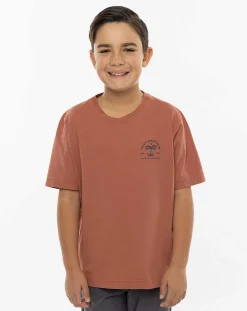 TravisMathew Youth Tops>Shock And Awe Youth Tee