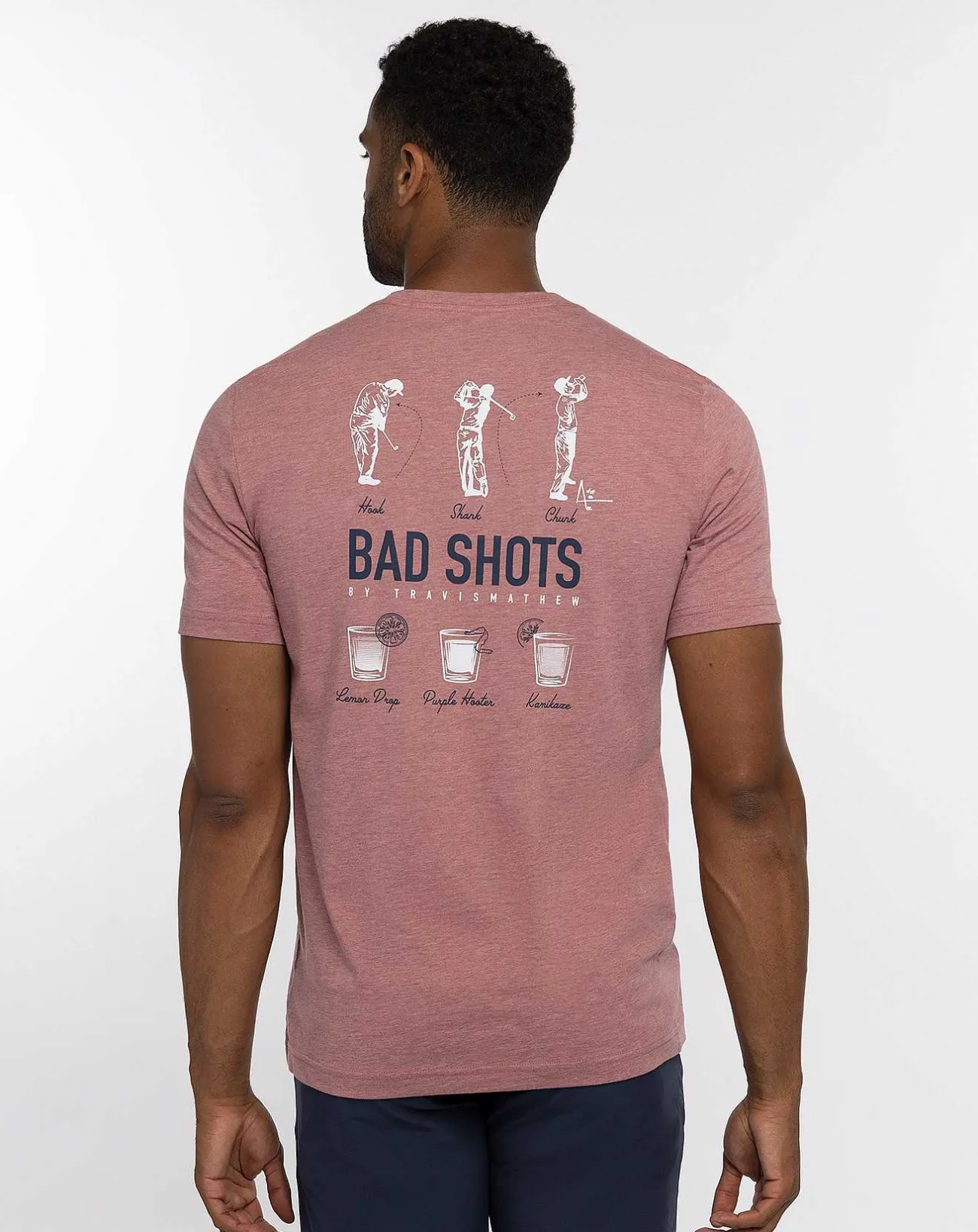 TravisMathew Tees>Shot Glass Tee